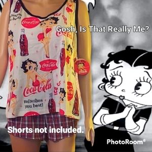 New Betty Boop Sleepwear Top - Plus Size 2X. 💋🥱😌😴